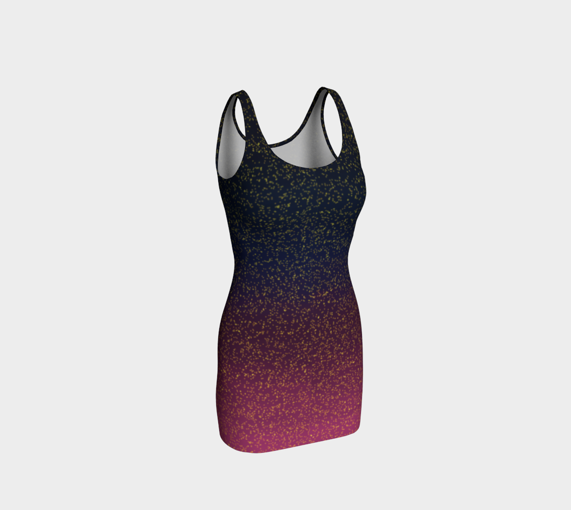 Fireflies at Night Bodycon Dress  preview