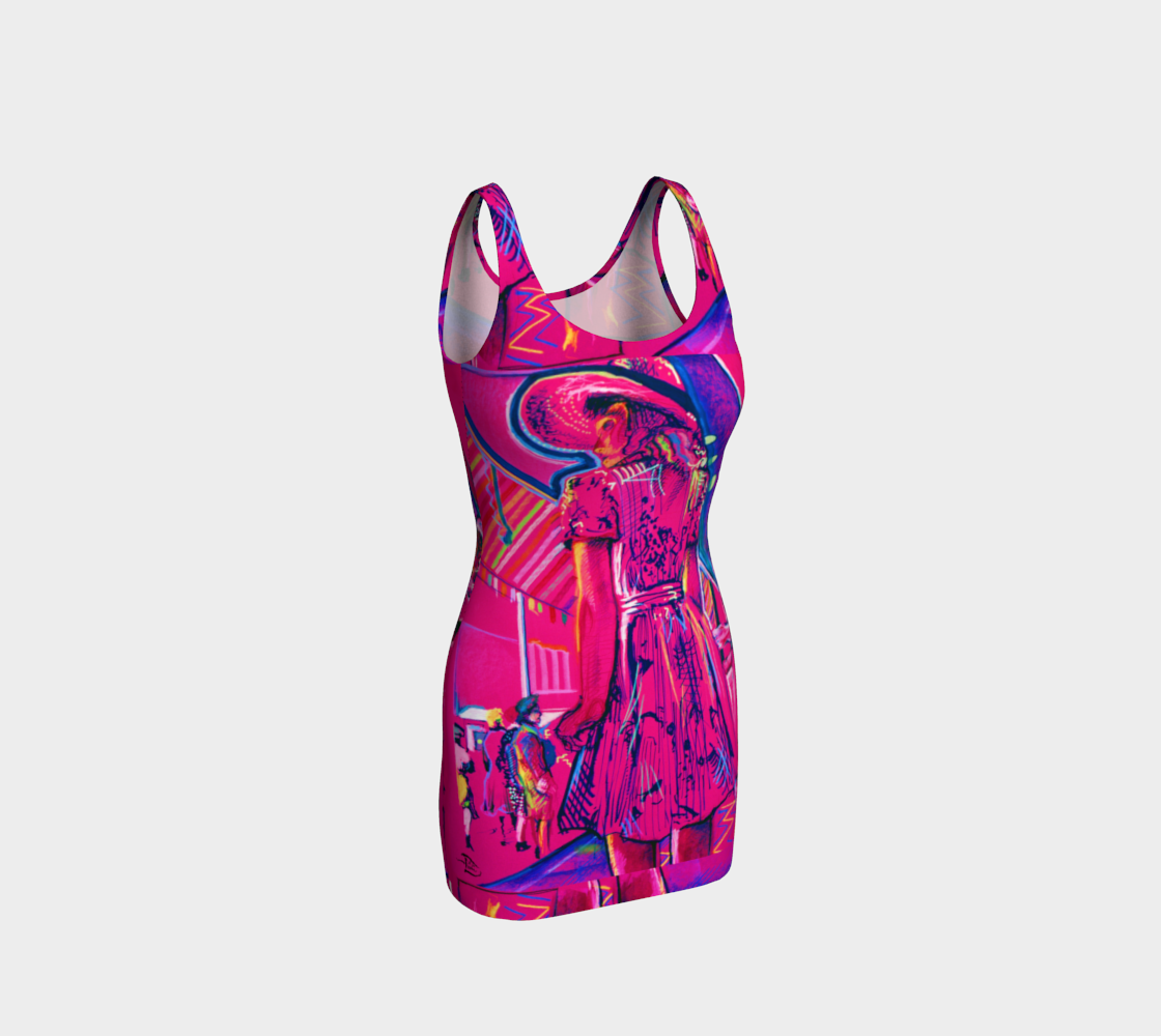 Reverse-Window Shopping Live Mannequin Dress preview