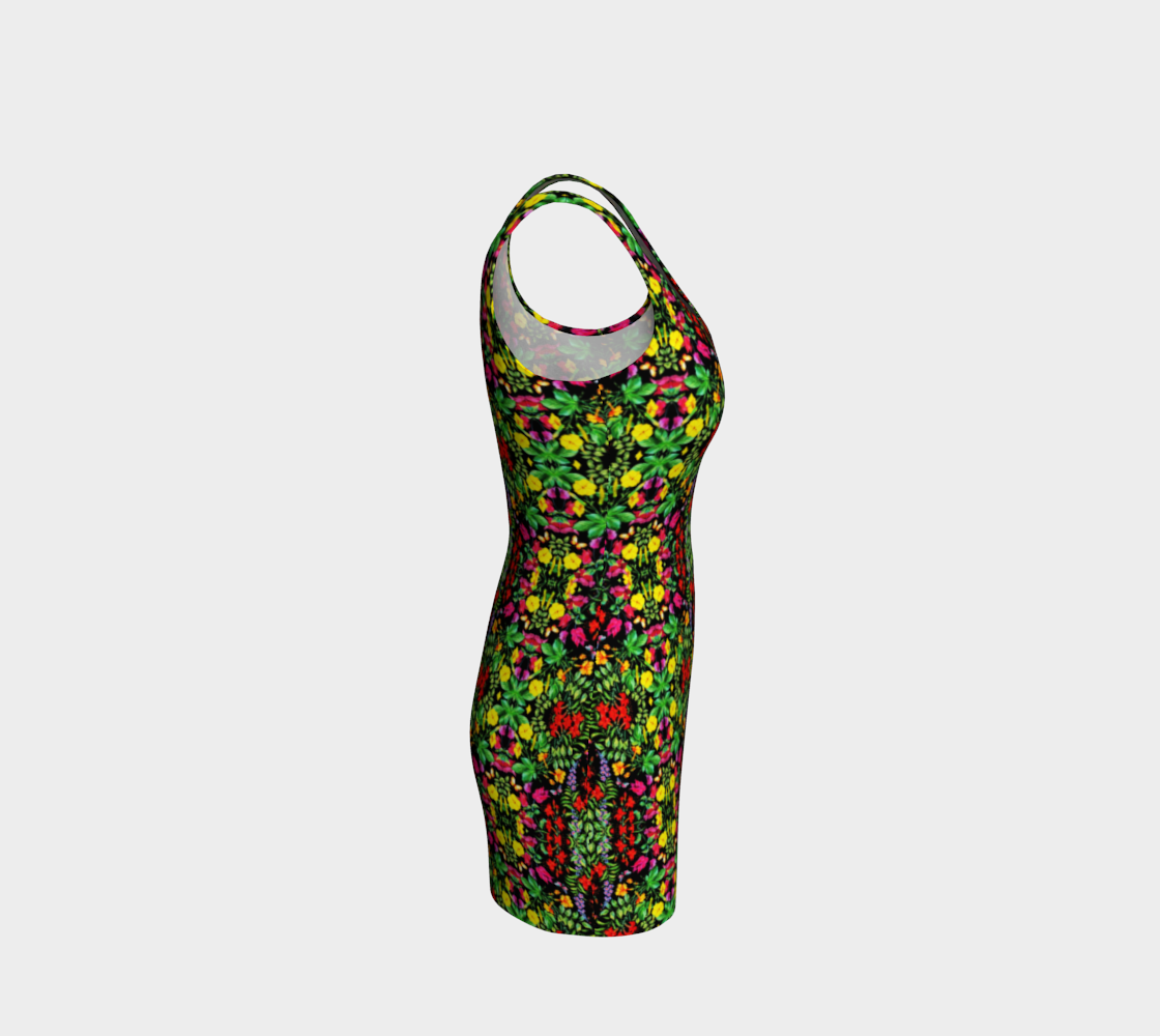 tropicflowersDress preview #4
