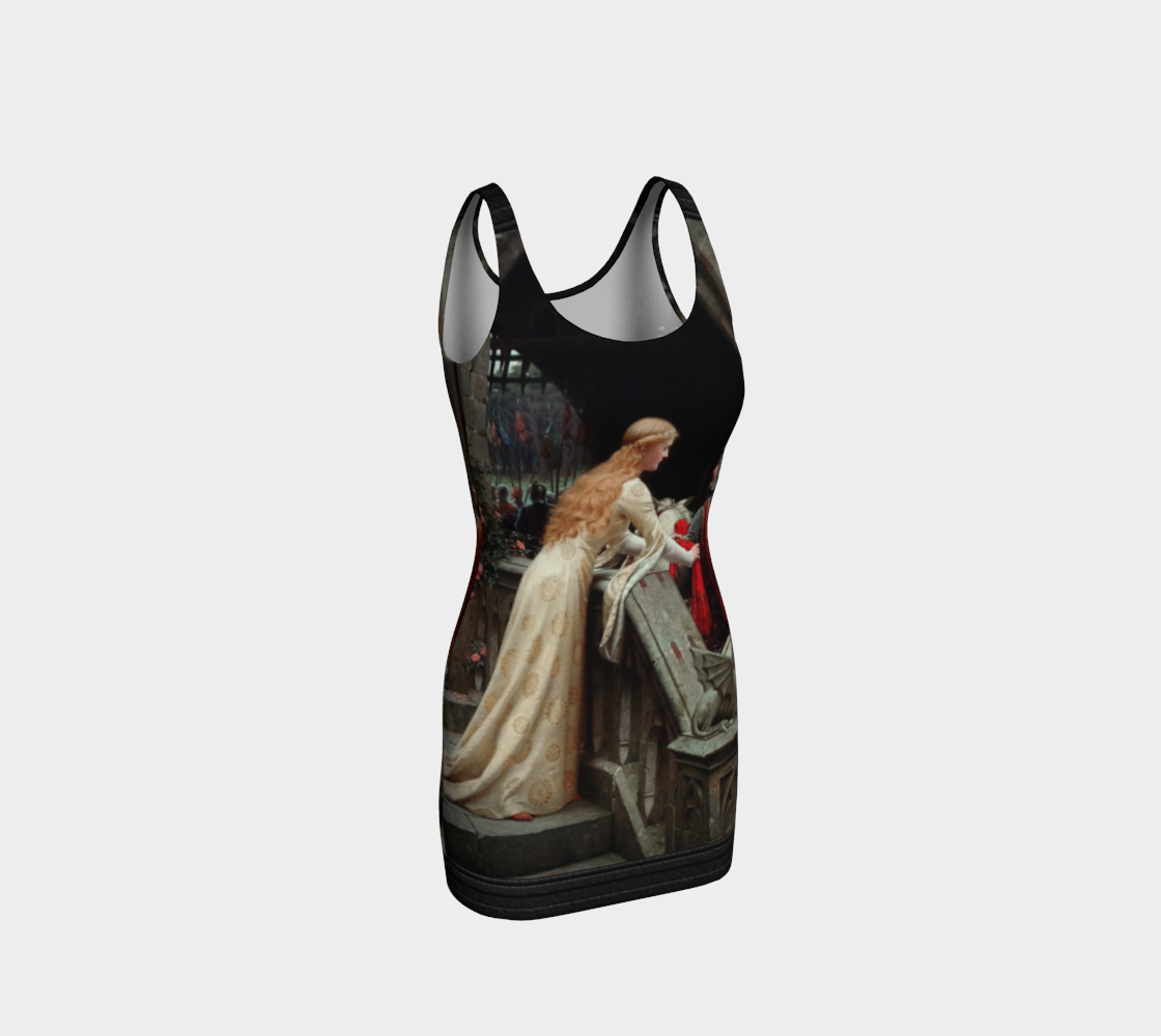 God Speed by Edmund Leighton Bodycon Dress 3D preview