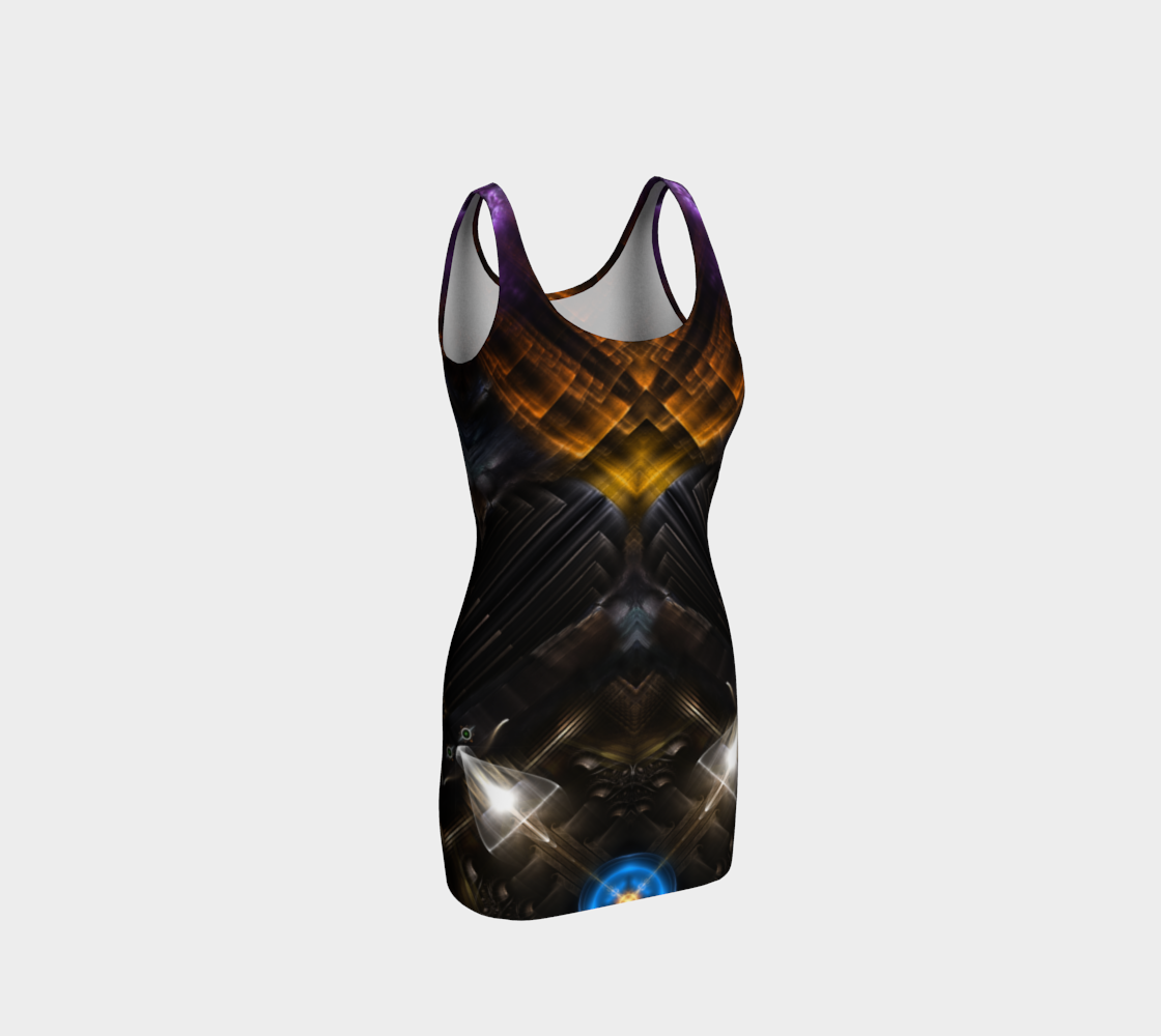 DiFlux HP Bodycon Dress 3D preview