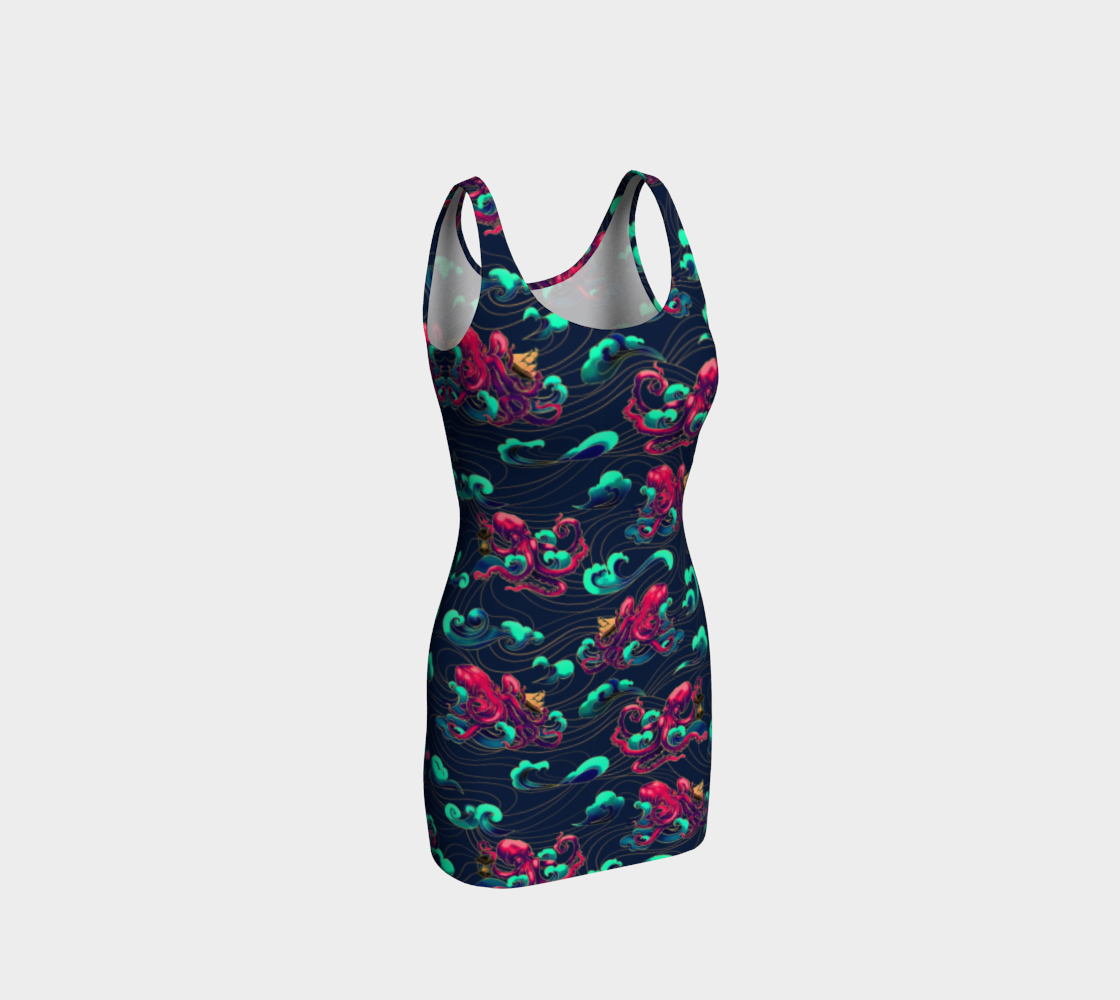 Octopus Bodycon Dress  preview