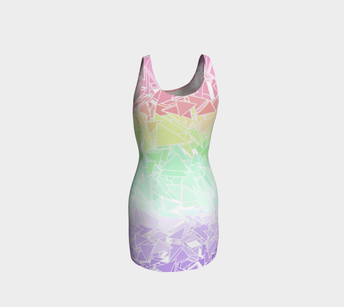 Groovy Boho Triangle Rainbow, 50% of profits donated to the Trevor Project! preview #3