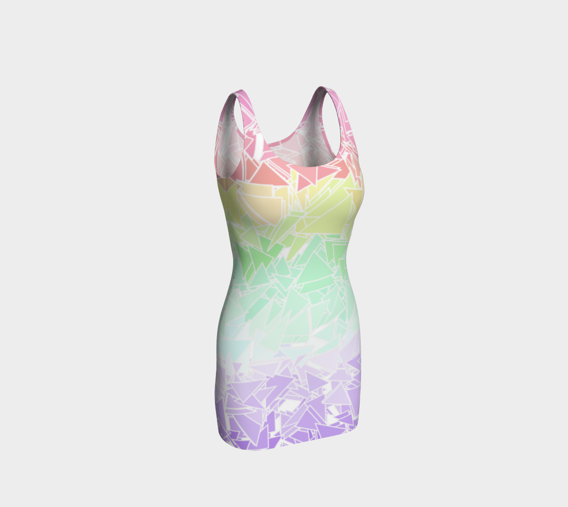 Groovy Boho Triangle Rainbow, 50% of profits donated to the Trevor Project! preview #1