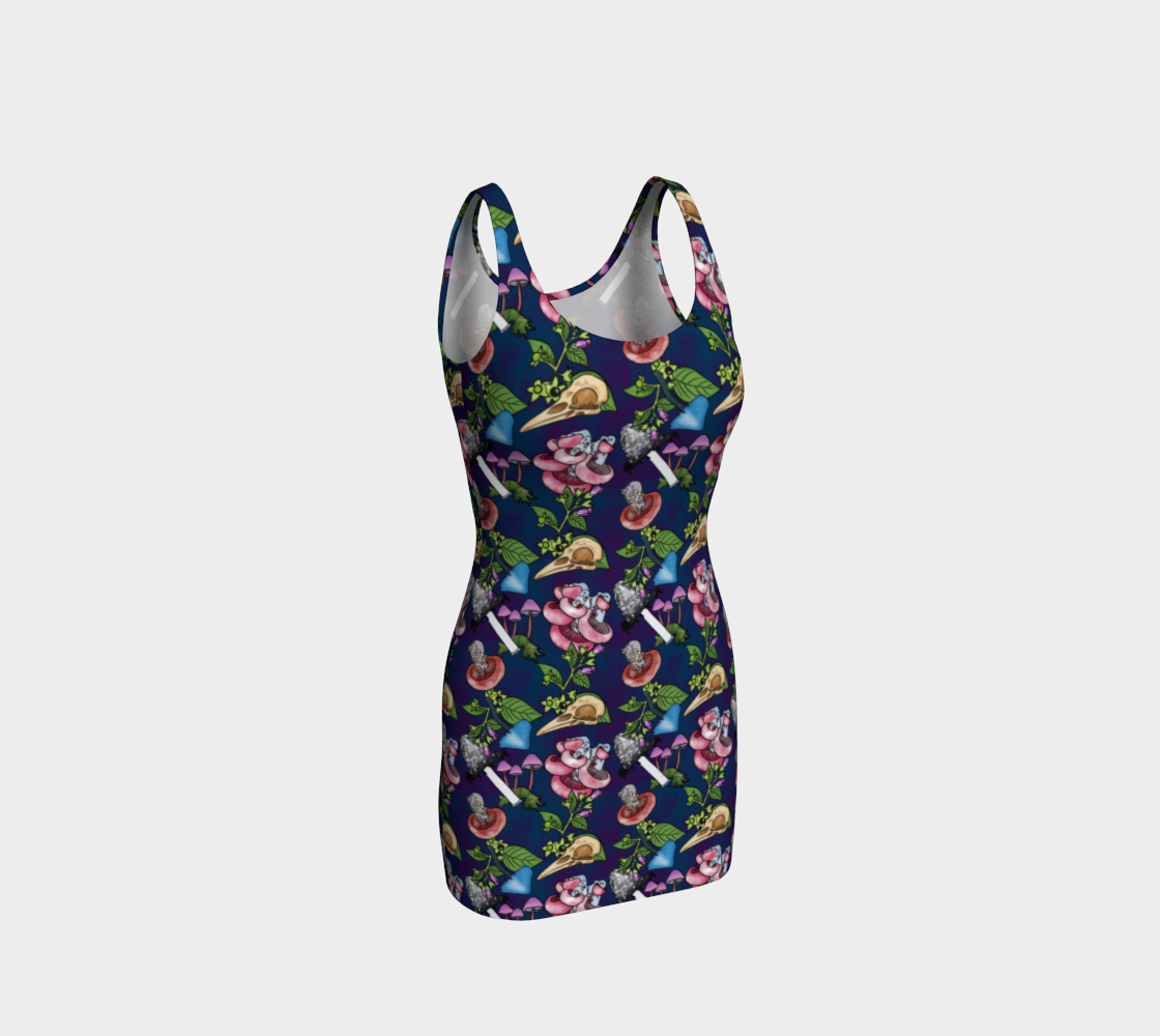 Botanist's Poisons Navy Bodycon preview