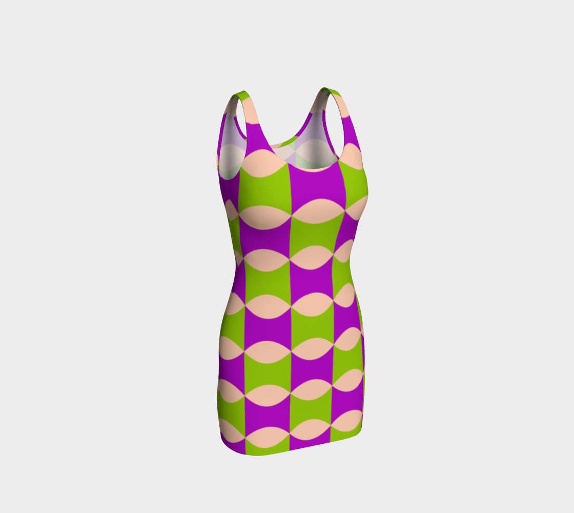 Twister Fitted Dress preview