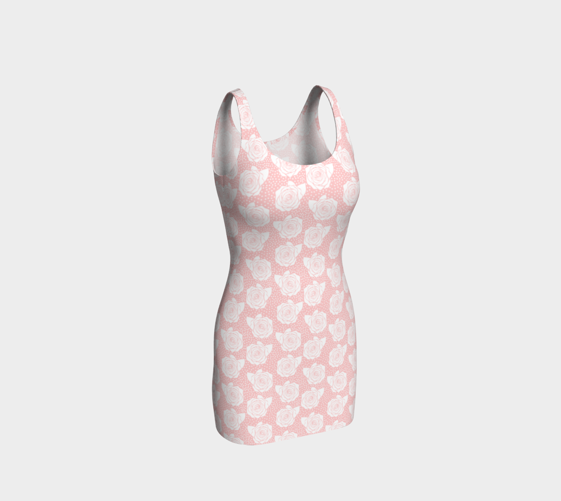 Pretty in Pink Fitted Dress preview