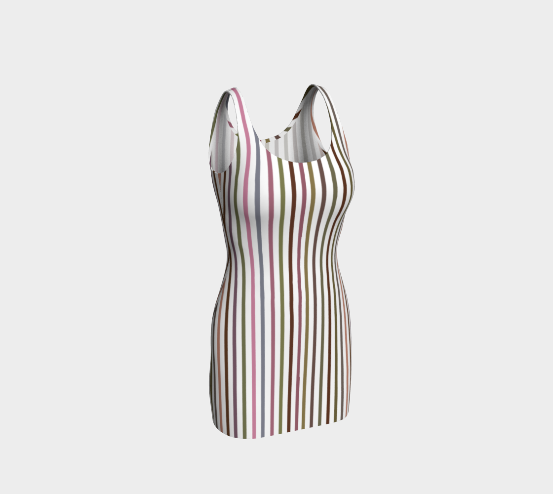 Mountain Spring Fitted Dress preview
