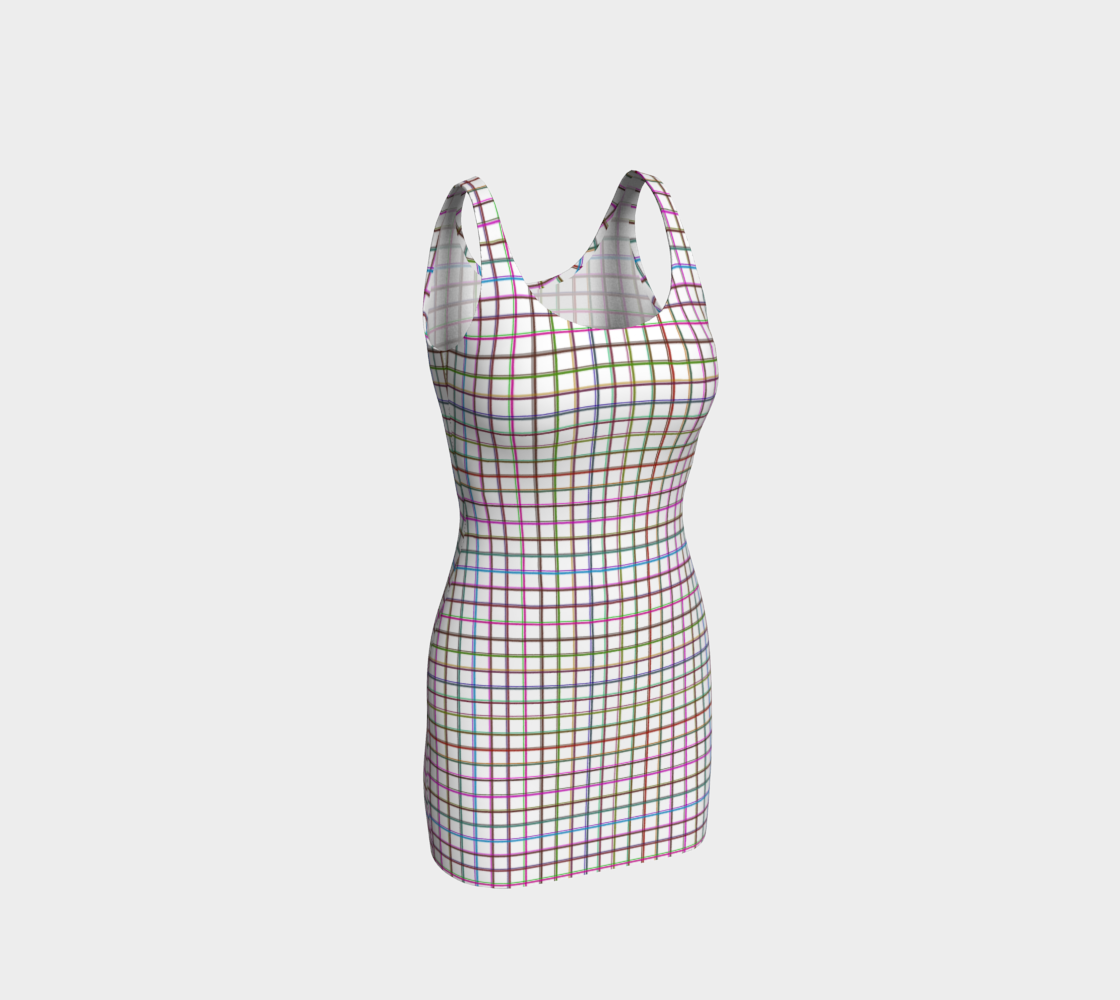 Coffee in the Garden Fitted Dress preview