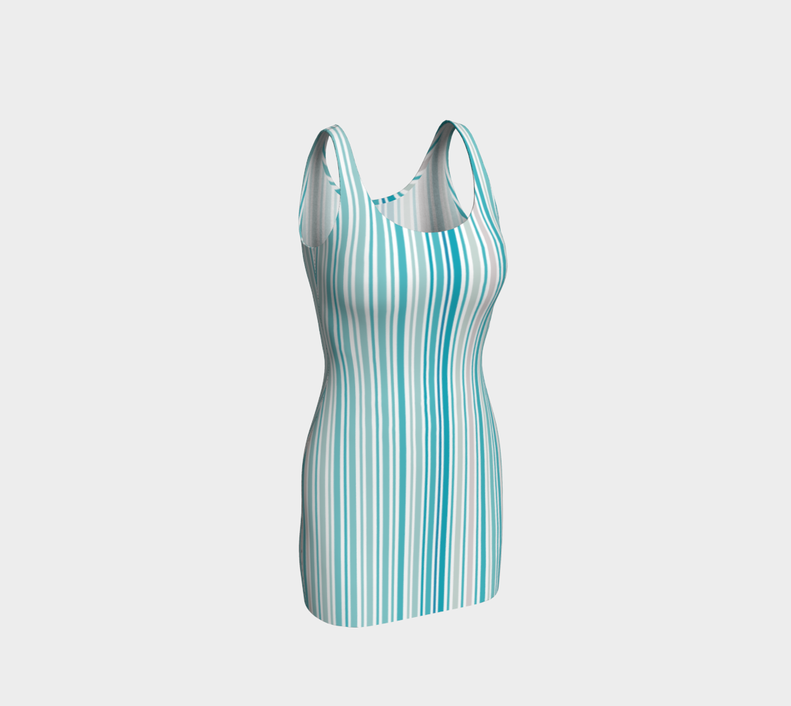 Slumber Fitted Dress 3D preview