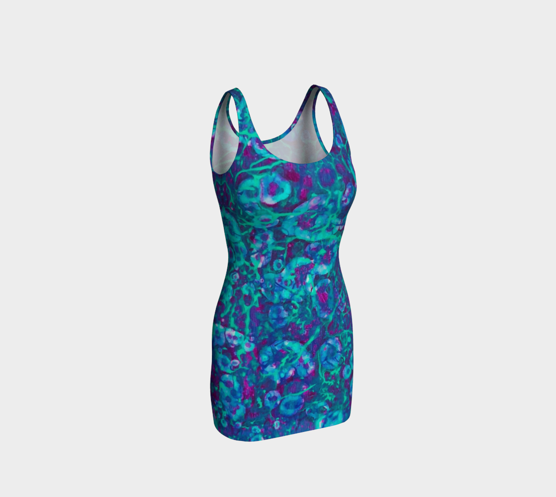 Azure Stone II Bodycon Dress 3D preview