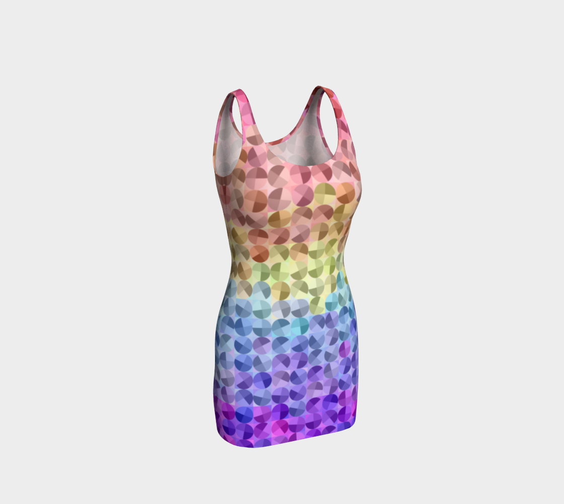 Groovy Modern Geometric Abstract Xenogender Pride Flag preview