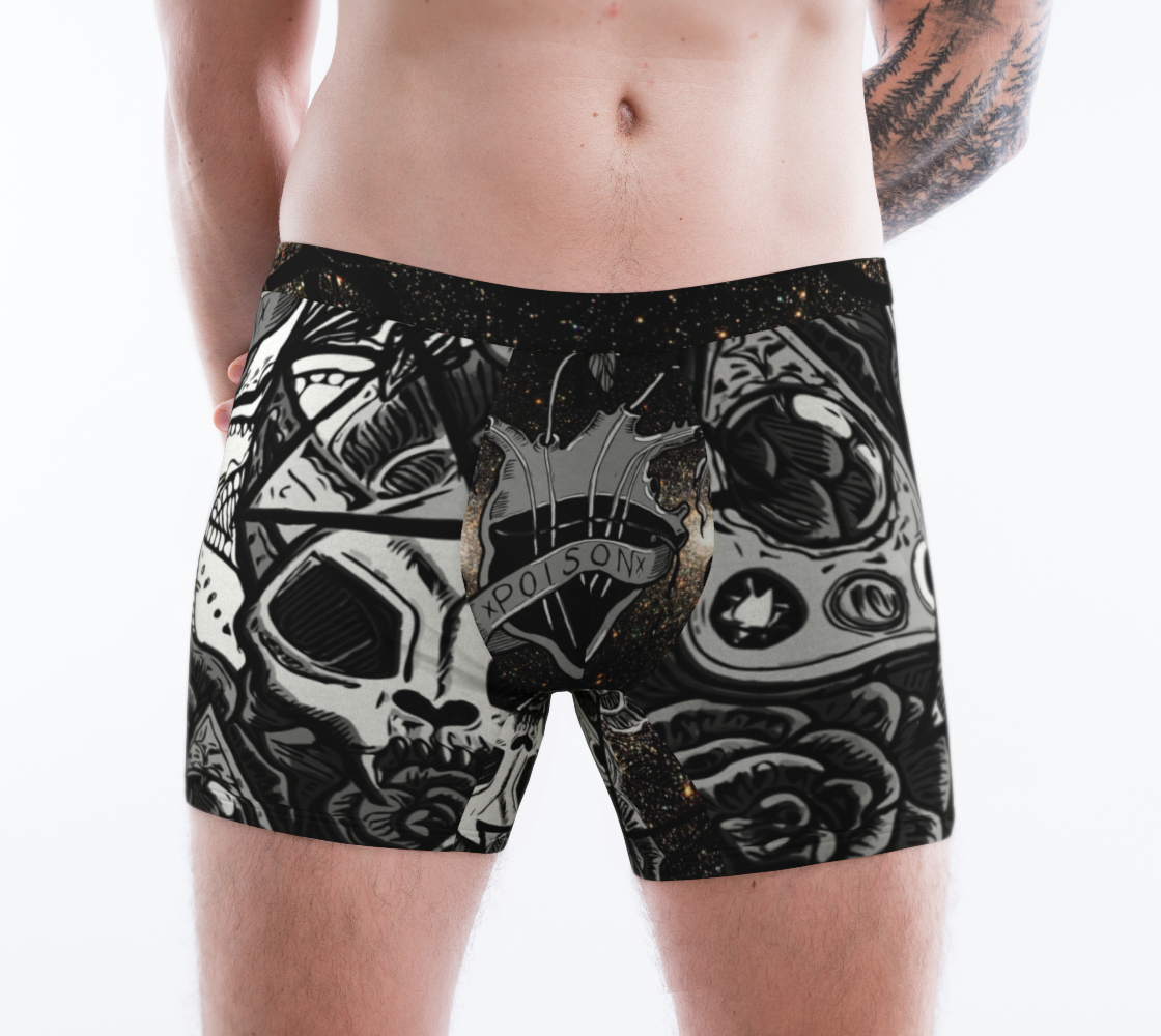 Aperçu de "Well, f*ck - Poison" Boxers #1