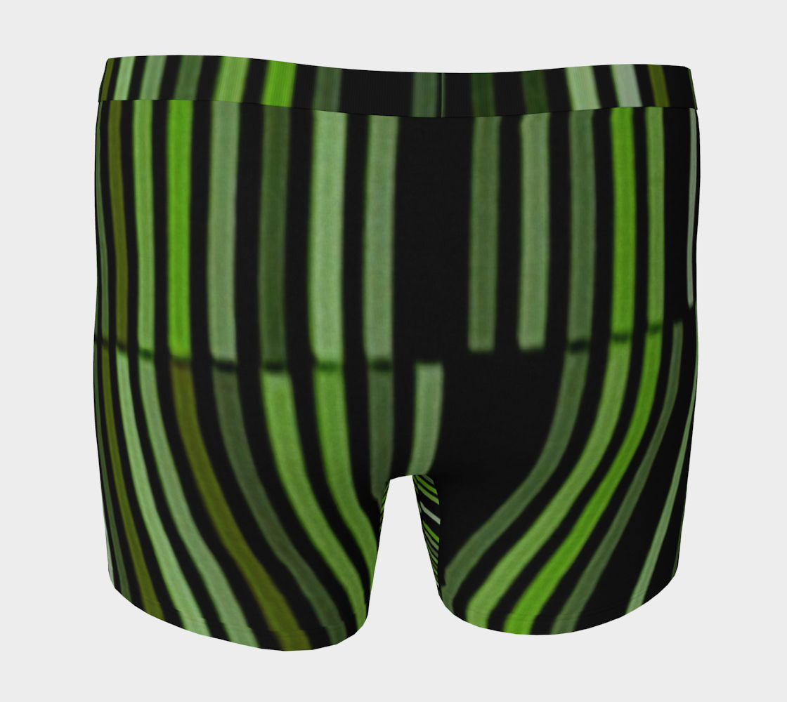 Shades of Green Black Modern Striped Pattern preview #4