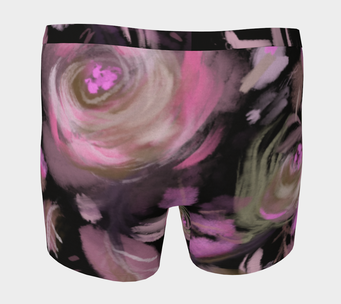 Boxer Douces Roses noir preview #4
