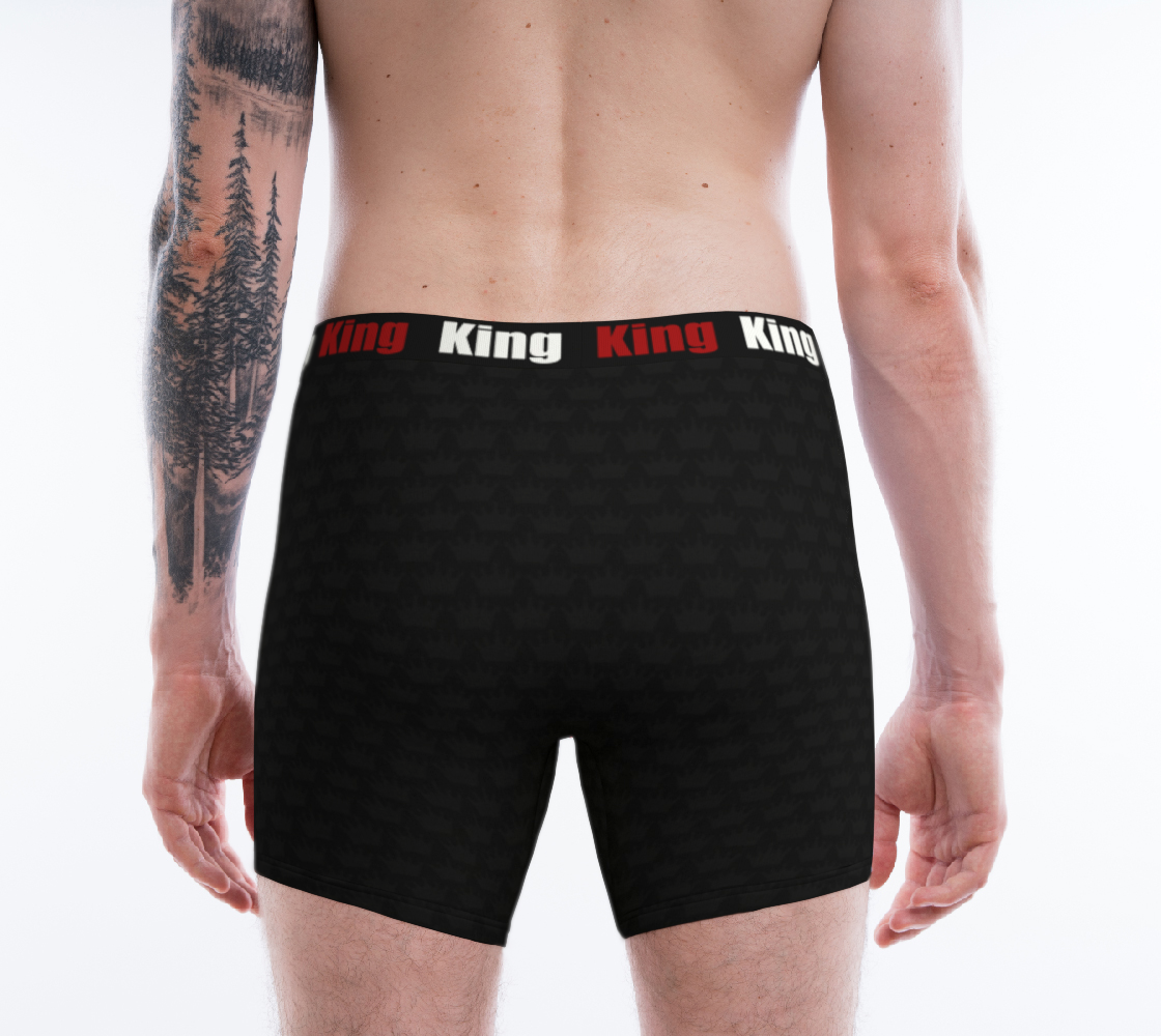 Men's Boxer Briefs Black Crown preview #2