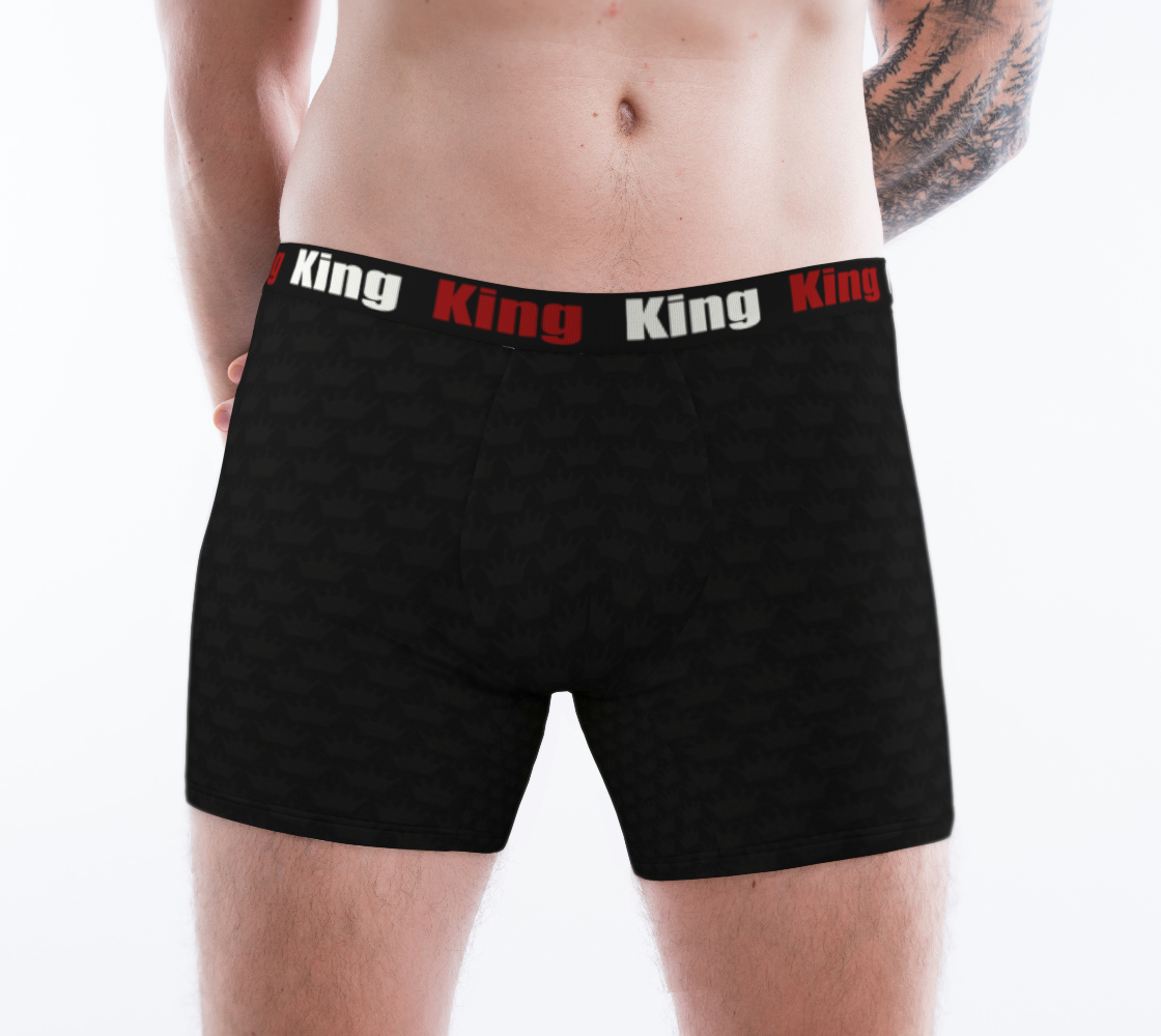 Men's Boxer Briefs Black Crown preview #1