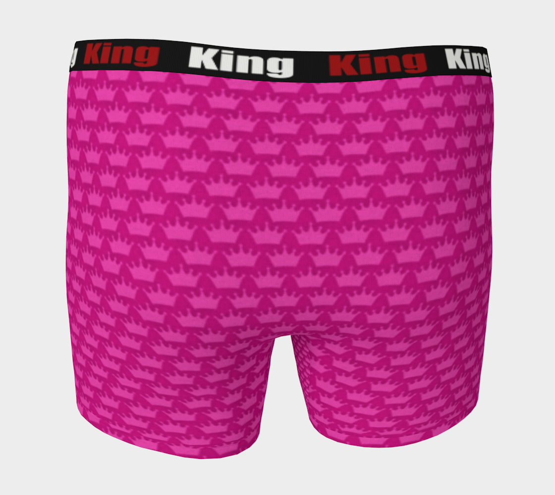 Men's Boxer Briefs Pink Crown - I Like It KingSize preview #4