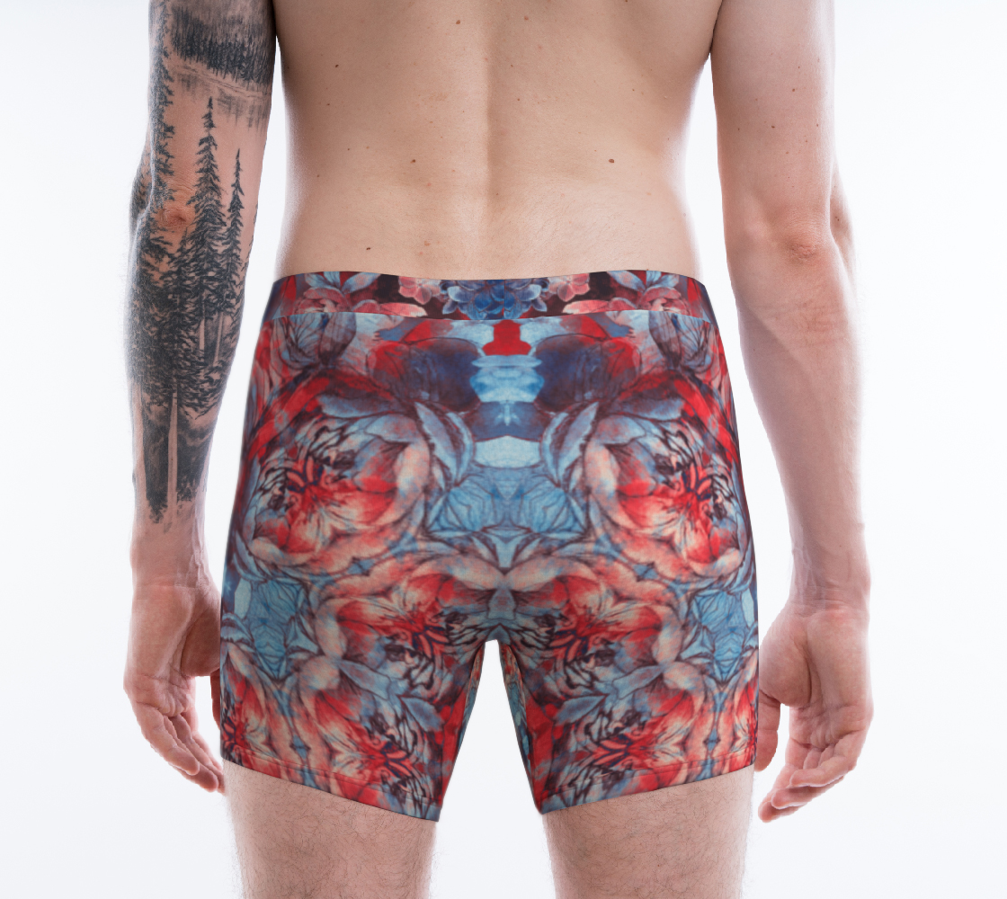 Aperçu de red and blue art #boxerbriefs #2