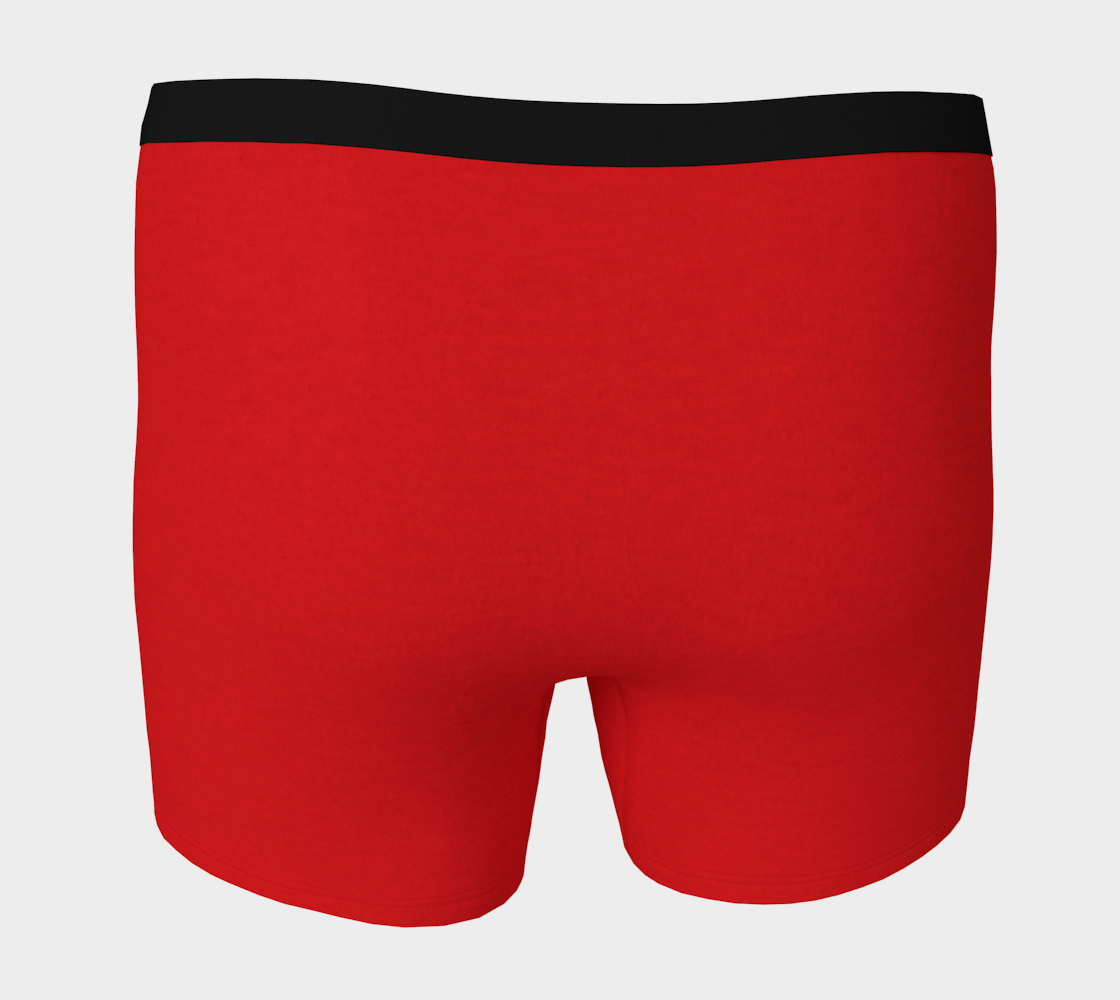 Poodle Briefs for men - Red preview #4