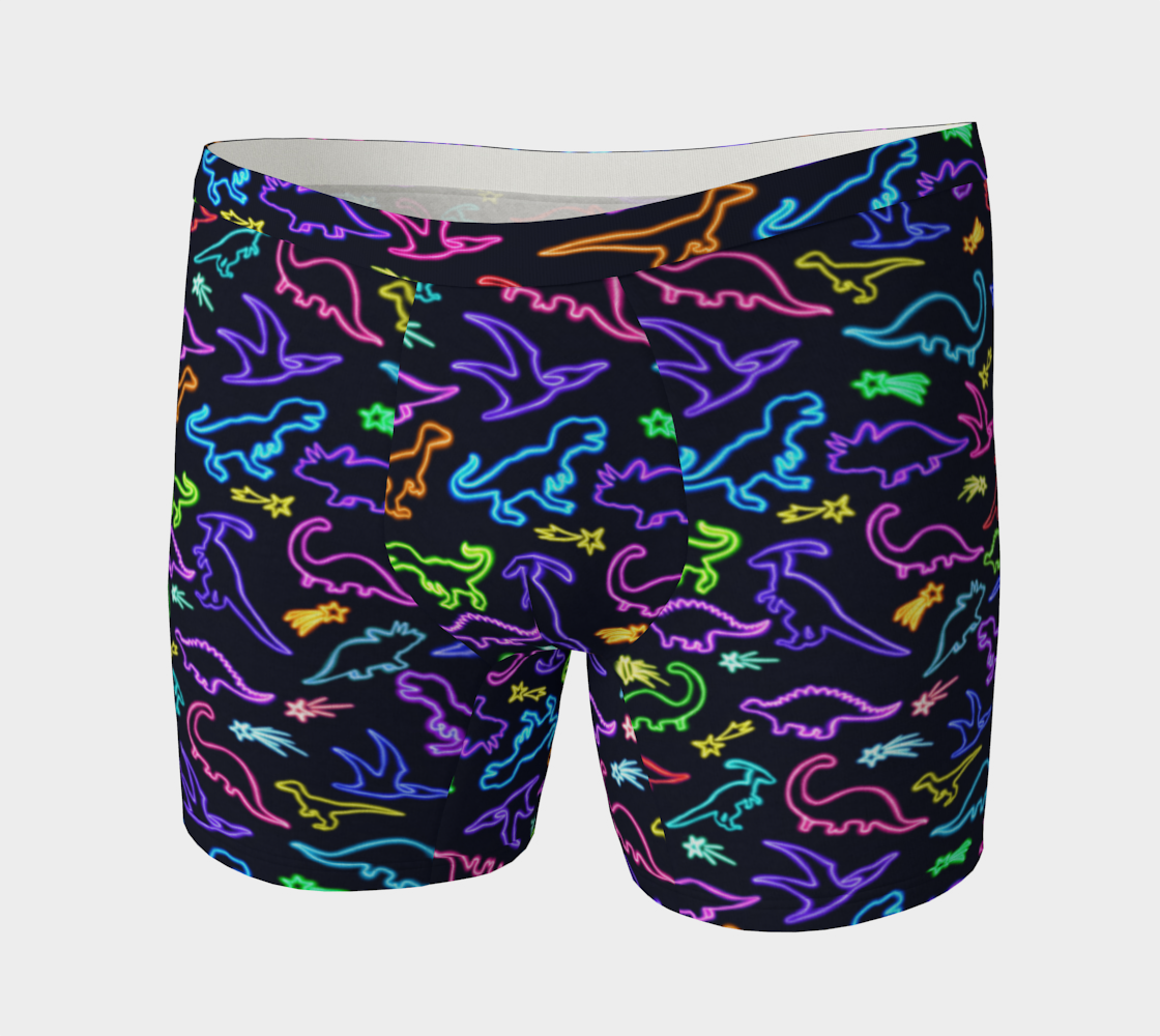 Neon Dinosaurs Boxer Briefs  preview