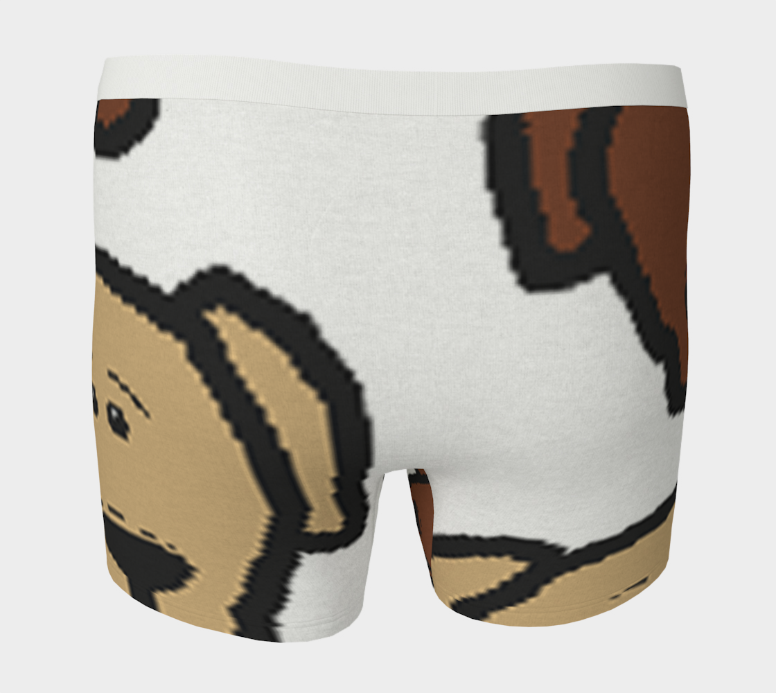 Labrador Retriever all 3 colors cartoon heads boxer briefs underweat preview #4