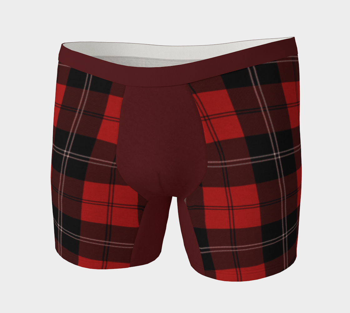 Red Irish Plaid Patten preview