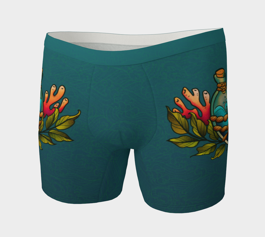 The Ocean in a Bottle Boxer Briefs  preview