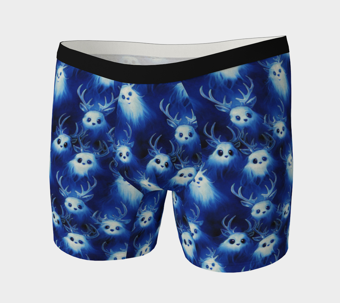 Ghost Reindeer - Spooky Gothmas Boxer Briefs | Christmas Ghosts preview