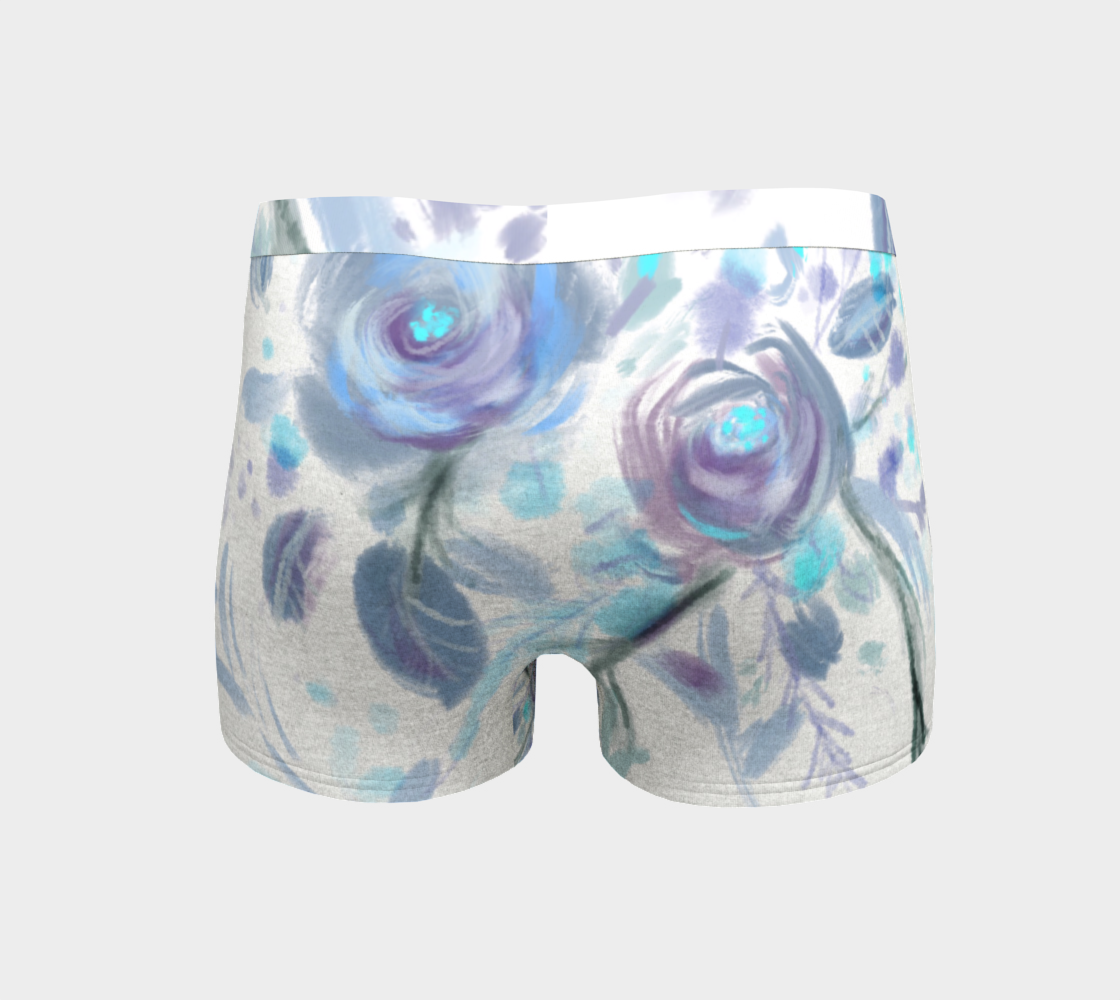 culotte garçonne Roses printanières bleu preview #4