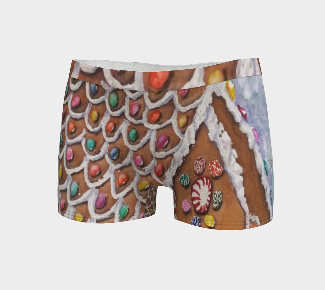 Gingerbread House BoyShorts preview