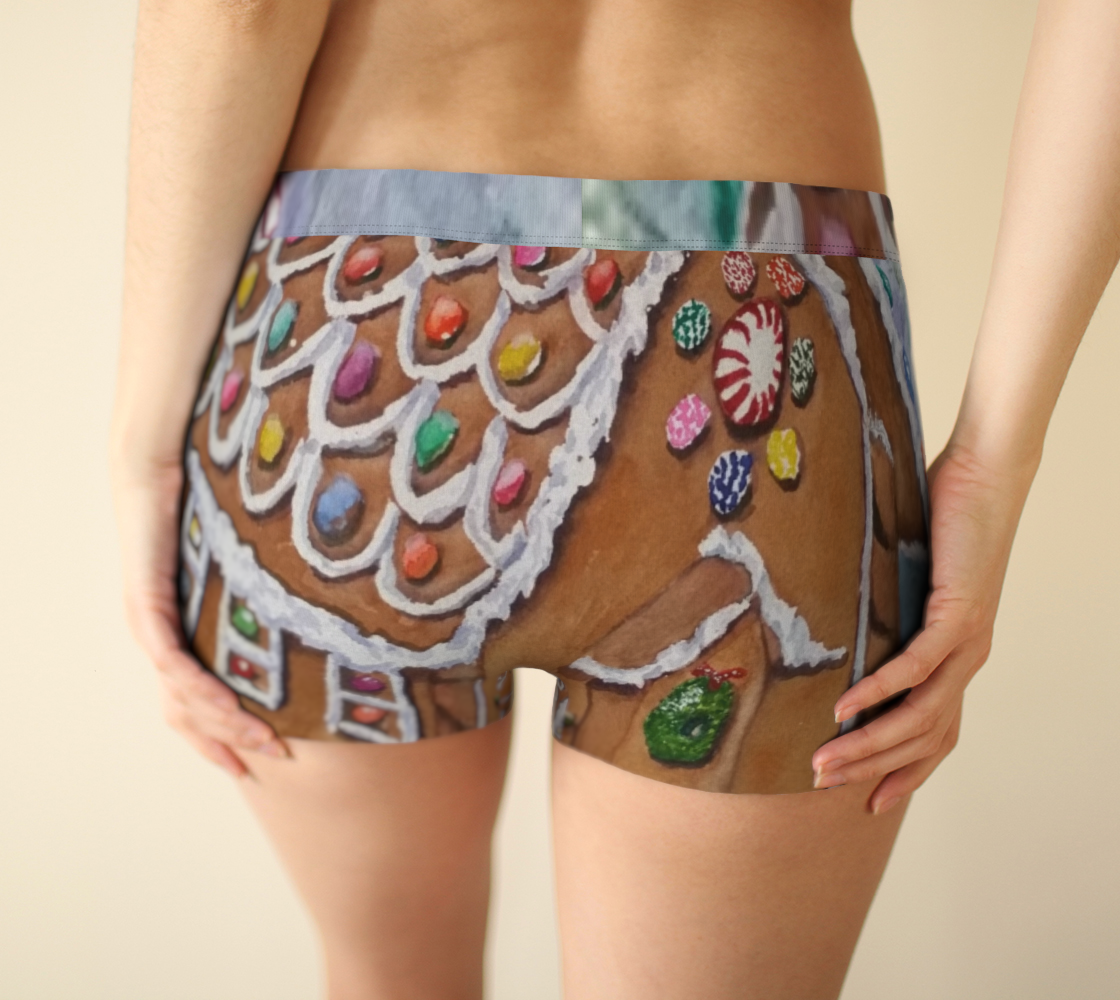 Gingerbread House BoyShorts preview #2