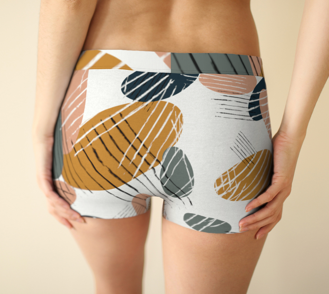 Aperçu de Short de Garçon Abstrait Ronds Scandinave #2