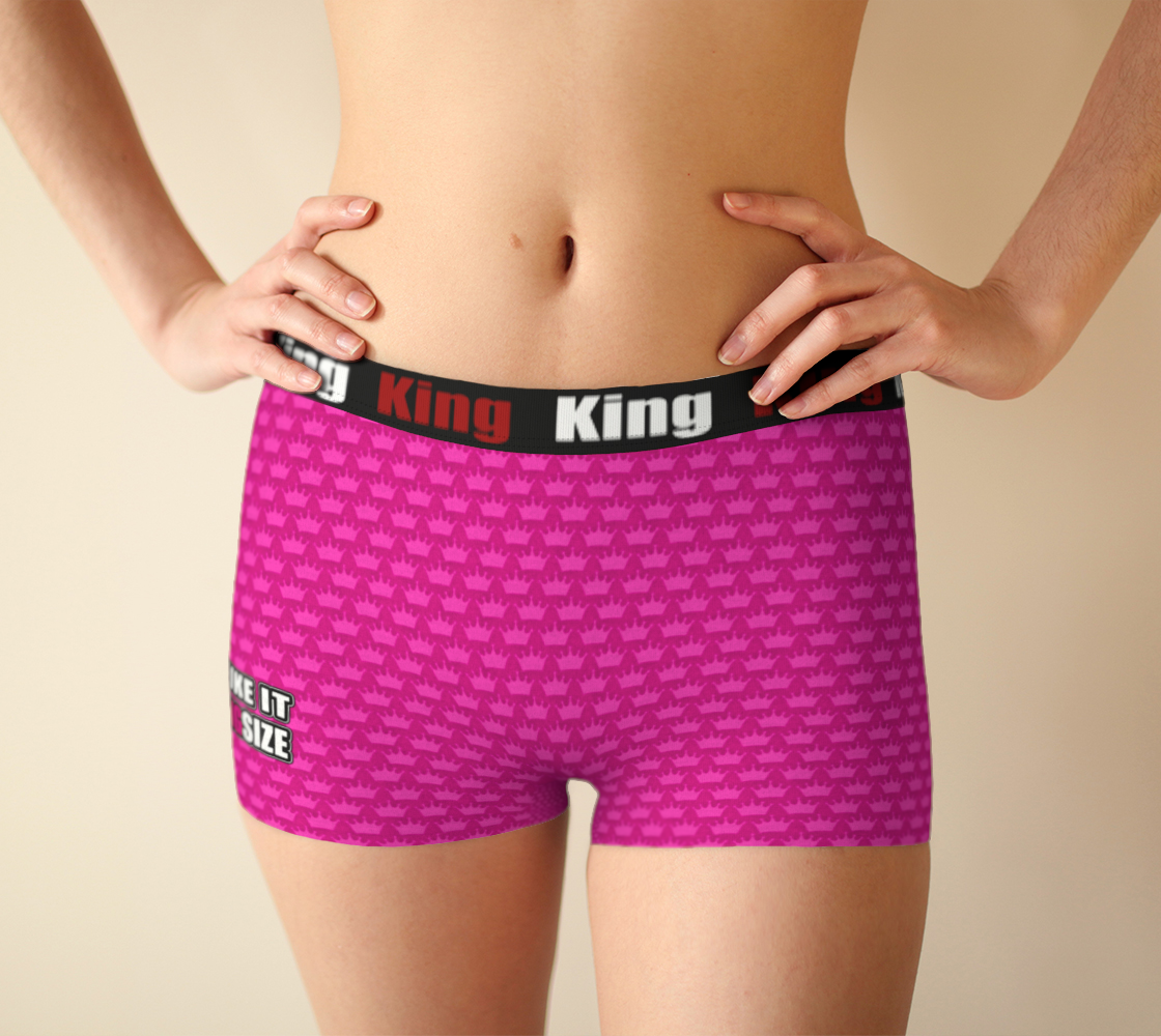Girlshorts Little Pink Crown - I Like It KingSize preview #1