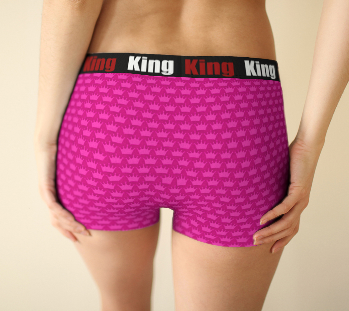 Aperçu de Girlshorts Little Pink Crown #2