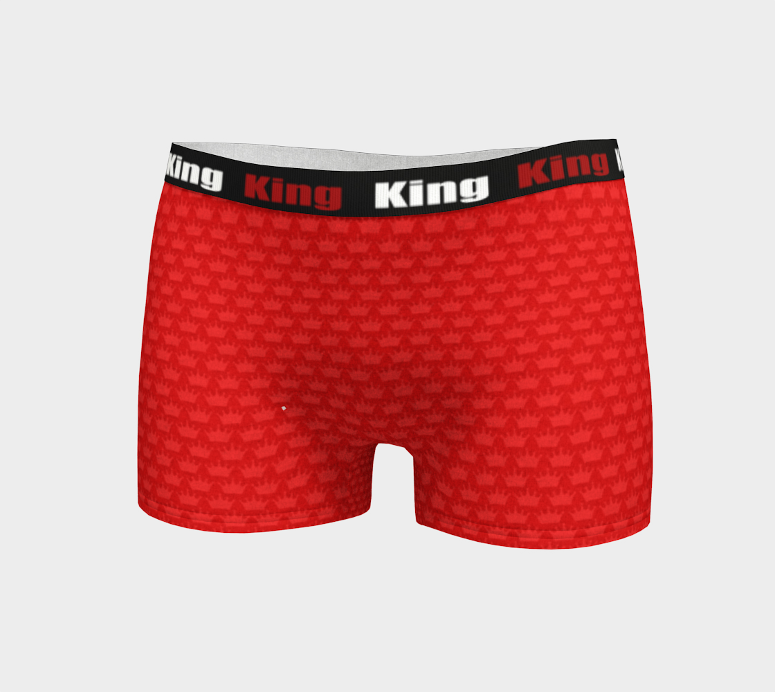 King - Little crown - Red - Girlshorts preview