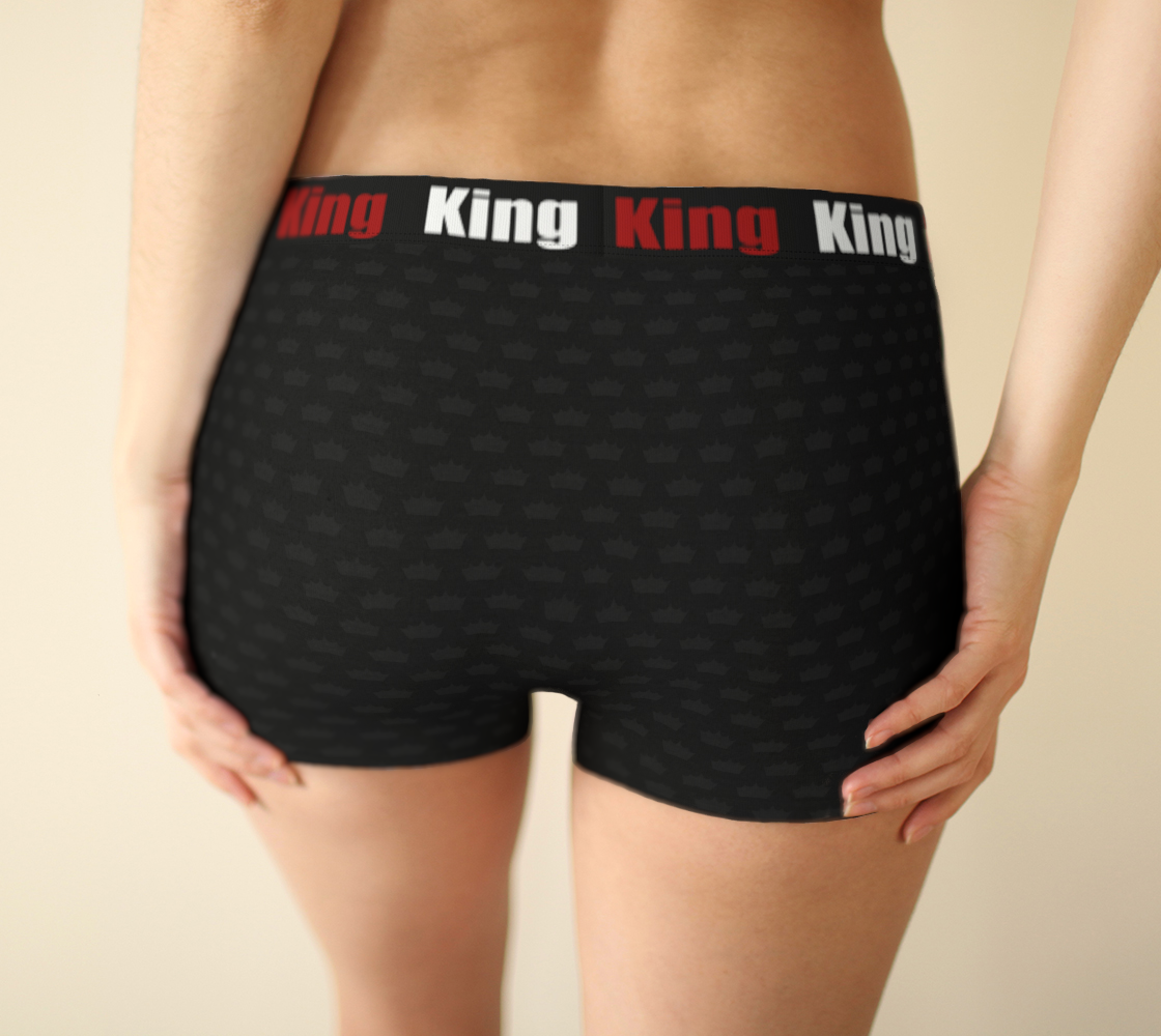 King - Little crown - Black- Girlshorts preview #2