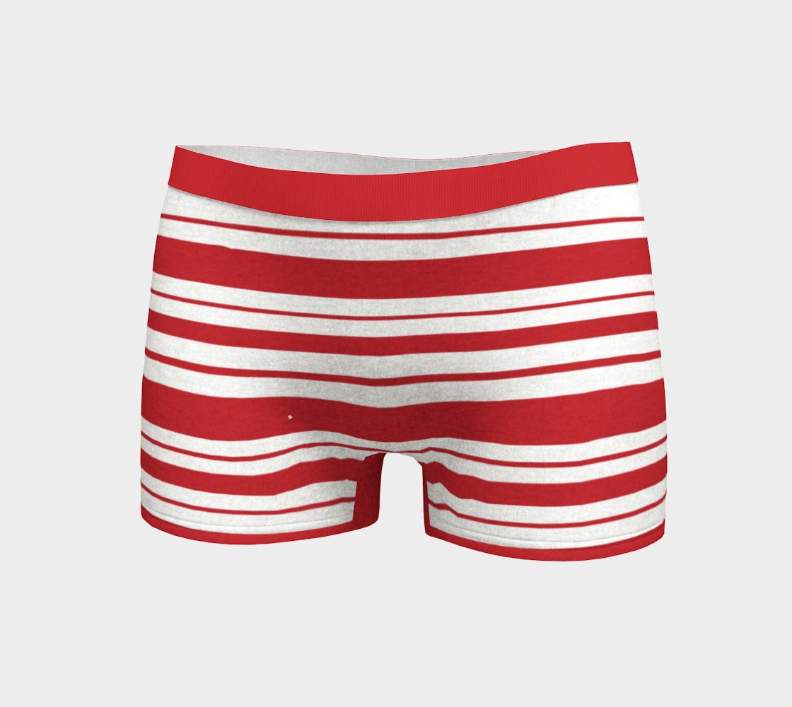 Modern Stripes Red & White preview