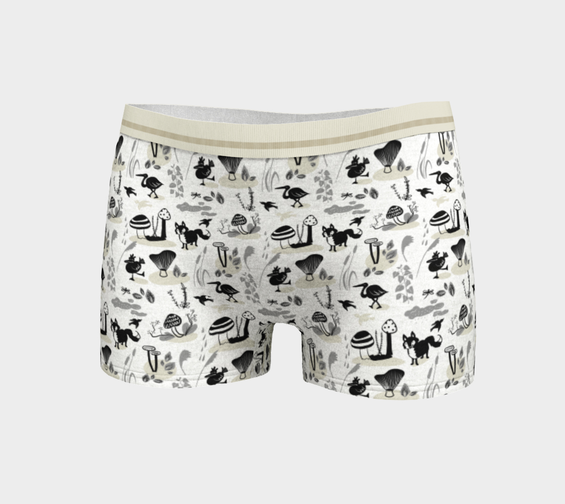 Aperçu de Mushroom Forest Boyshorts