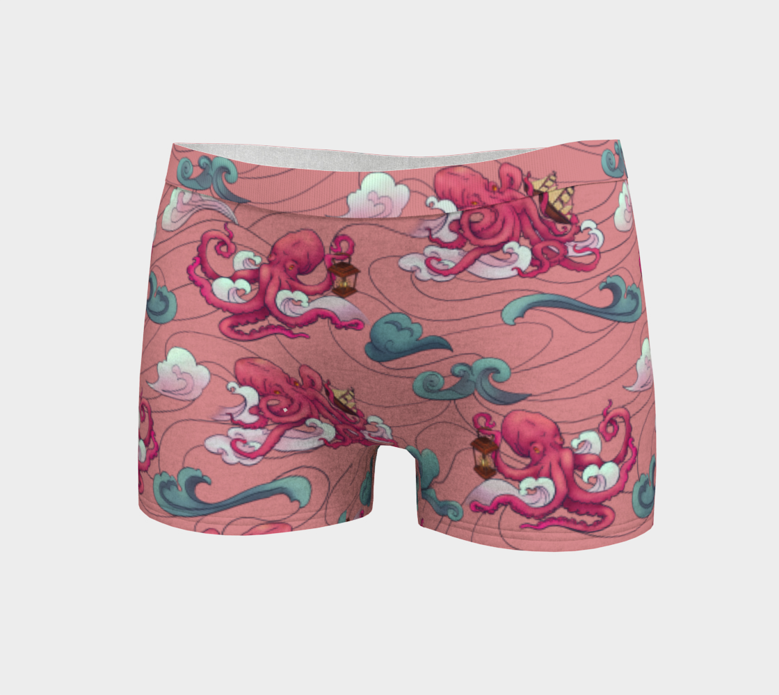 Octopus Rosé - Boyshorts  preview