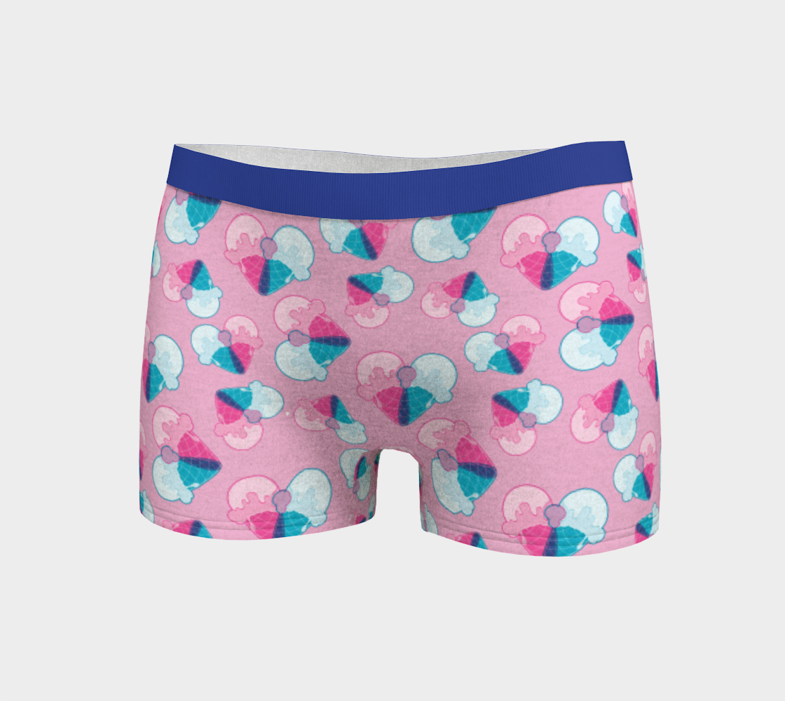 Ice Cream Hearts Boyshorts preview