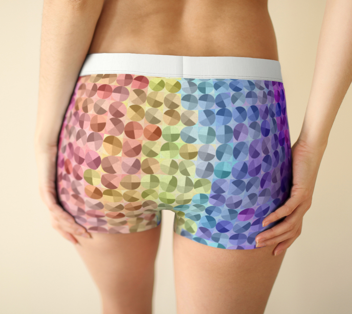 Groovy Modern Geometric Abstract Xenogender Pride Flag preview #2