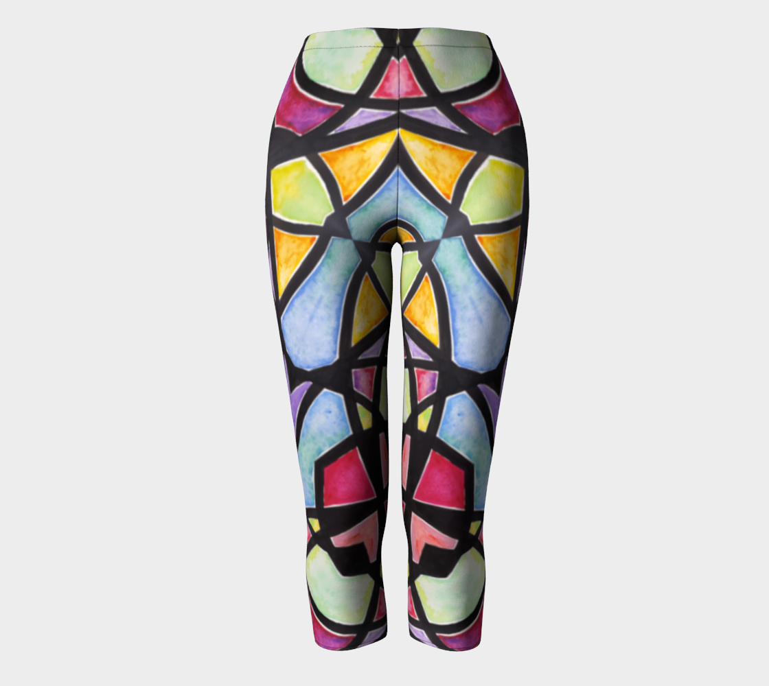 Metro Stained Glass Capris preview