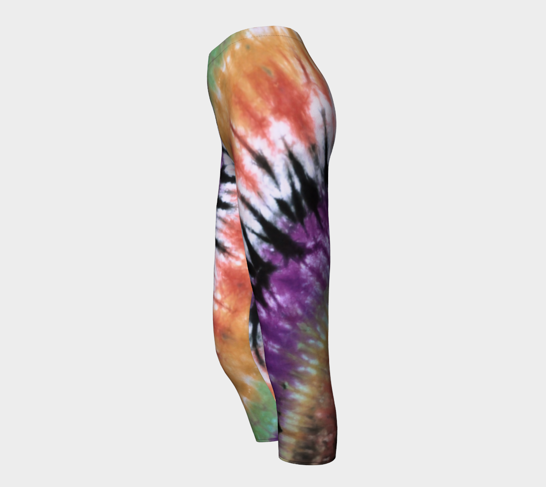 Half Circle Capri Leggings preview #3