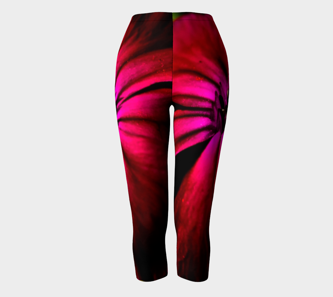 Purple Wild Flower Capris preview