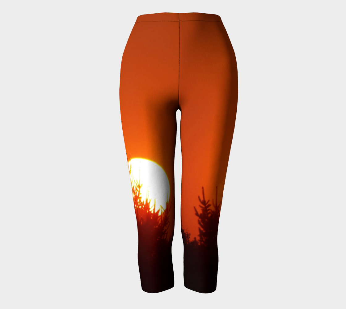 August Sunset Capris preview