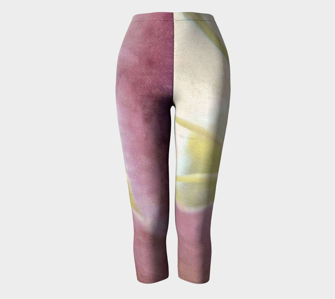 Artistic Pink Lily Capris preview
