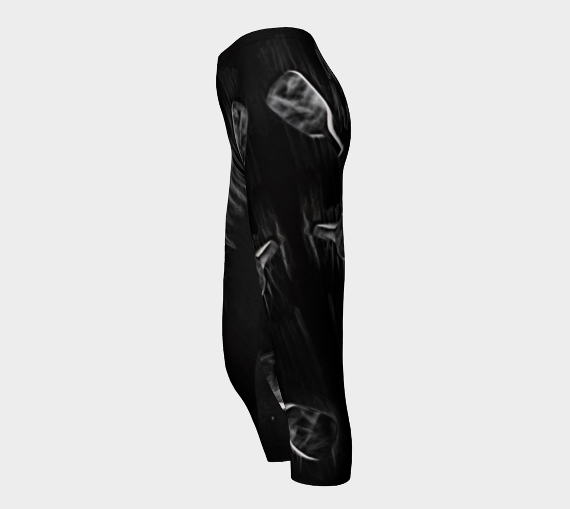 power up, pickleball artwear, black smoke preview #3