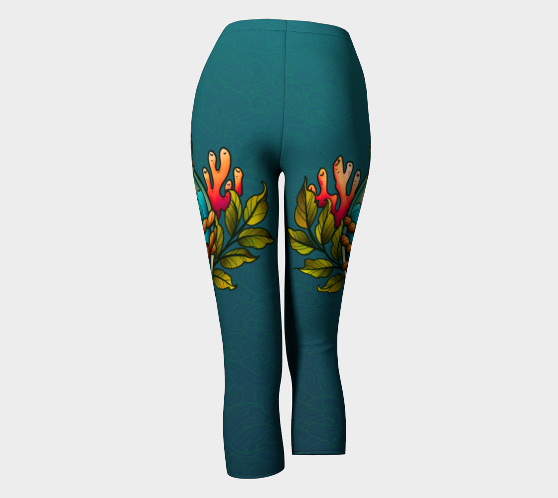 The Ocean in a Bottle Capris  preview #4
