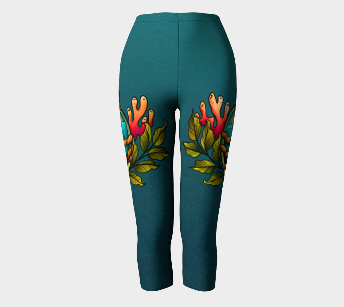 The Ocean in a Bottle Capris  preview